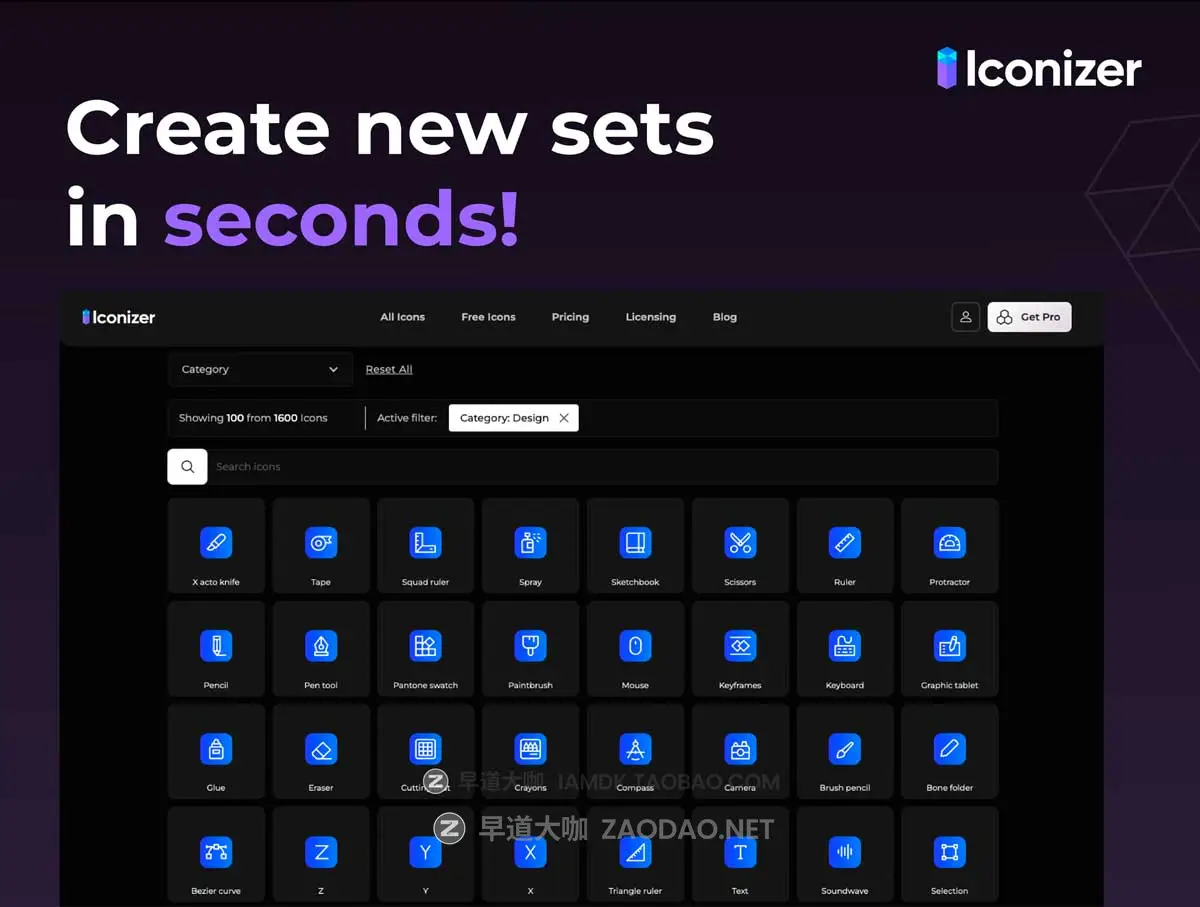 4800+款终极精美APP/网站界面设计矢量线条线稿图标Icons设计Figma/Svg格式素材 Iconizer Pro Icon Customizer 4800+ Icons, 3 Styles插图5 4800+款终极精美APP/网站界面设计矢量线条线稿图标Icons设计Figma/Svg格式素材 Iconizer Pro Icon Customizer 4800+ Icons, 3 Styles插图5