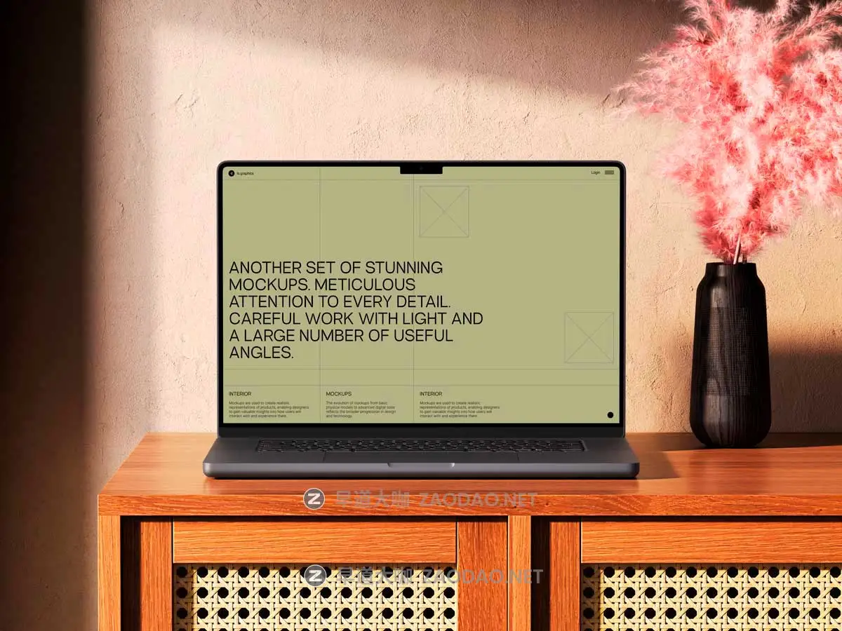 16款欧美风真实苹果iPhone手机iPad平板MacBook电脑网站UI展示PS/Figma/Sketch贴图样机模板 R-Mockups: Interior Mockups插图12 16款欧美风真实苹果iPhone手机iPad平板MacBook电脑网站UI展示PS/Figma/Sketch贴图样机模板 R-Mockups: Interior Mockups插图12