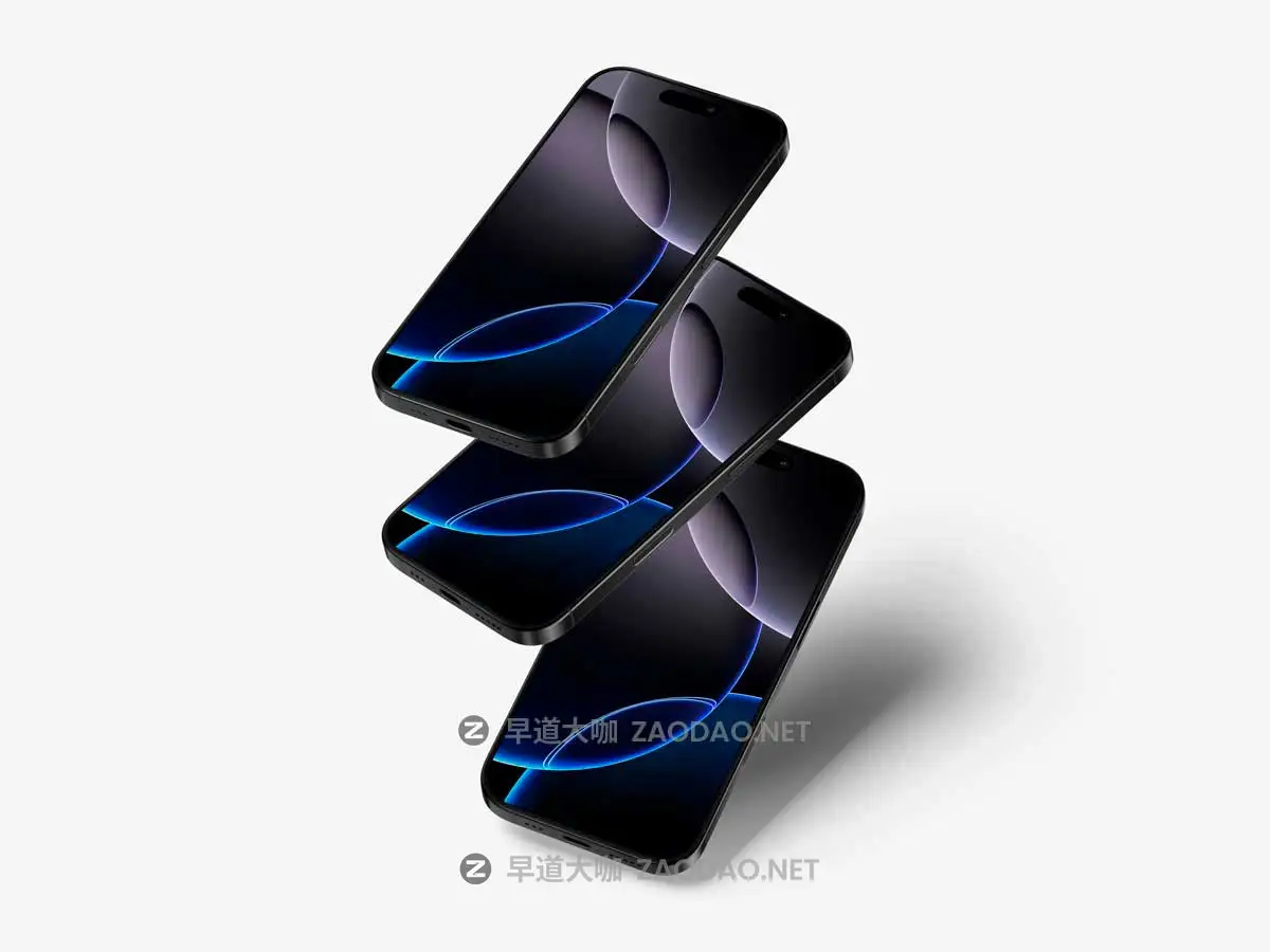 23款苹果iPhone 16 Pro手机UI广告设计展示效果图贴图Ps/Figma/Sketch样机模板素材 iPhone 16 Pro Mockups插图13 23款苹果iPhone 16 Pro手机UI广告设计展示效果图贴图Ps/Figma/Sketch样机模板素材 iPhone 16 Pro Mockups插图13