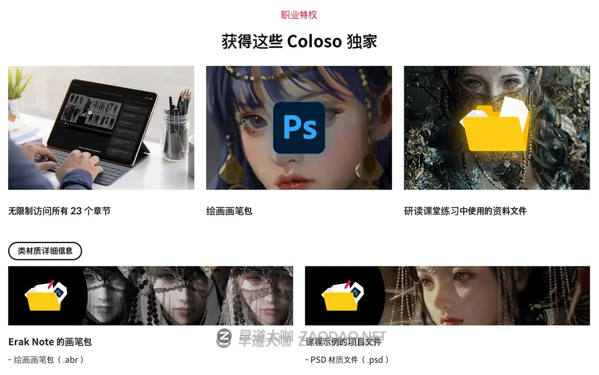 专业基础到高级分步人物角色面部着色PS绘画教程 中文字幕 Step-by-Step Face Coloring from Basic to Advanced插图4 专业基础到高级分步人物角色面部着色PS绘画教程 中文字幕 Step-by-Step Face Coloring from Basic to Advanced插图4