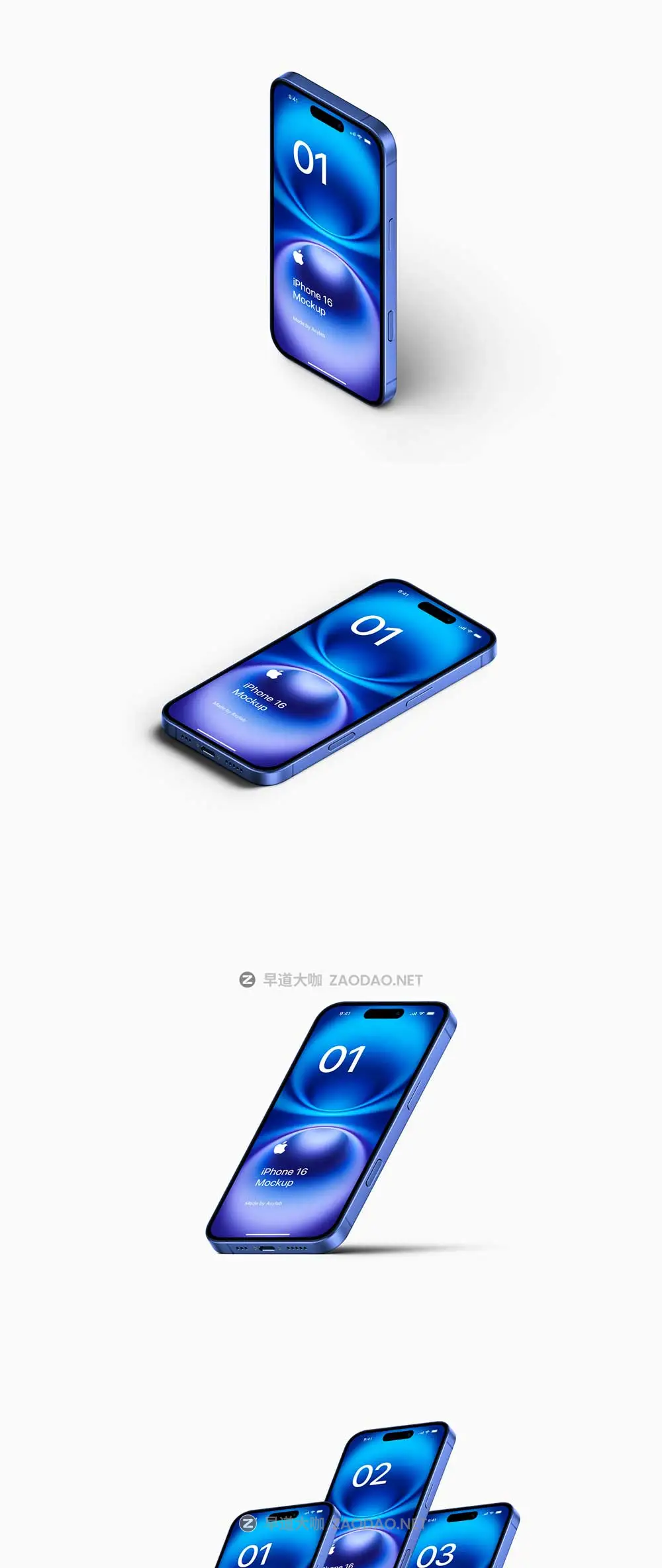 24款苹果iPhone 16手机UI界面设计展示效果图PS贴图样机模板素材 iPhone 16 – 24 Mockups Scenes插图10 24款苹果iPhone 16手机UI界面设计展示效果图PS贴图样机模板素材 iPhone 16 – 24 Mockups Scenes插图10