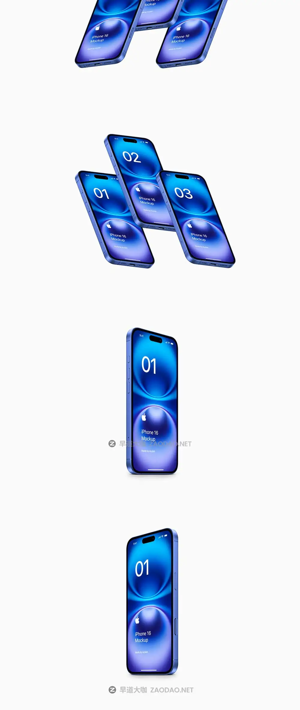 24款苹果iPhone 16手机UI界面设计展示效果图PS贴图样机模板素材 iPhone 16 – 24 Mockups Scenes插图11 24款苹果iPhone 16手机UI界面设计展示效果图PS贴图样机模板素材 iPhone 16 – 24 Mockups Scenes插图11