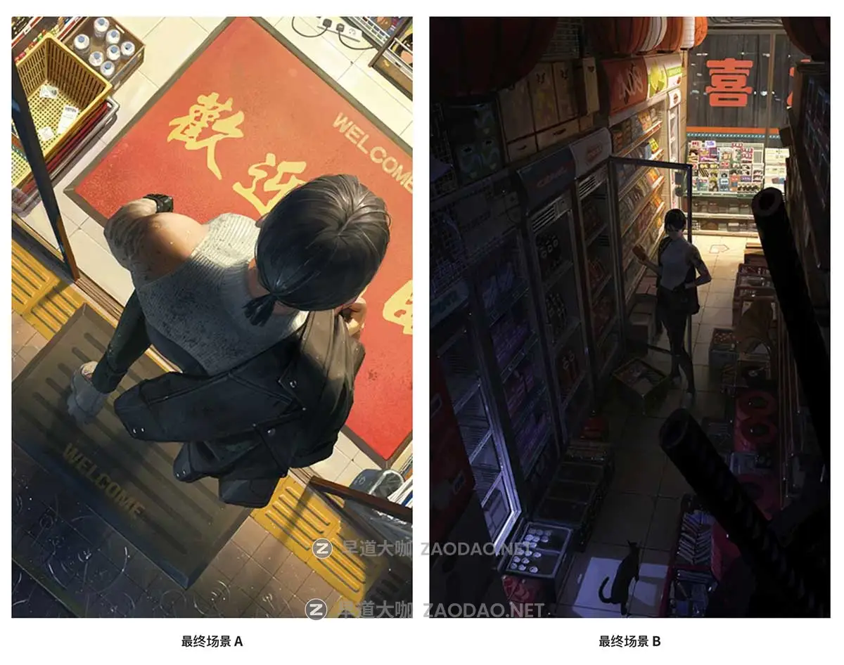 PS电影场景原画视觉概念插画全流程大师班绘画教程 中英文字幕 Master Class: Cinematic Illustrations插图7 PS电影场景原画视觉概念插画全流程大师班绘画教程 中英文字幕 Master Class: Cinematic Illustrations插图7