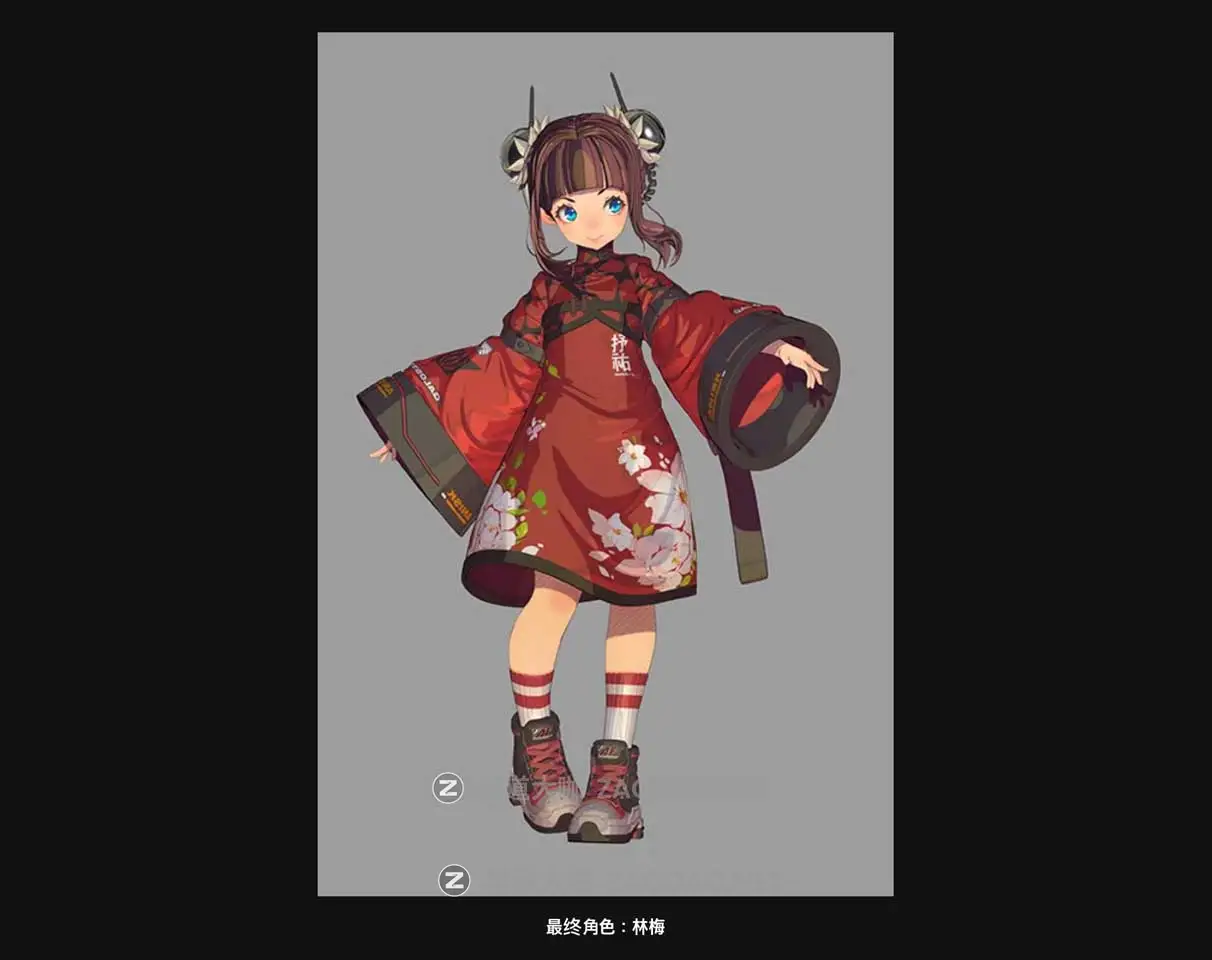 ZBrush创建卡通3D动漫人物角色模型渲染视频教程 中文字幕 Coloso – Artistic Cartoon-Style Character Modeling with ZBrush插图5 ZBrush创建卡通3D动漫人物角色模型渲染视频教程 中文字幕 Coloso – Artistic Cartoon-Style Character Modeling with ZBrush插图5