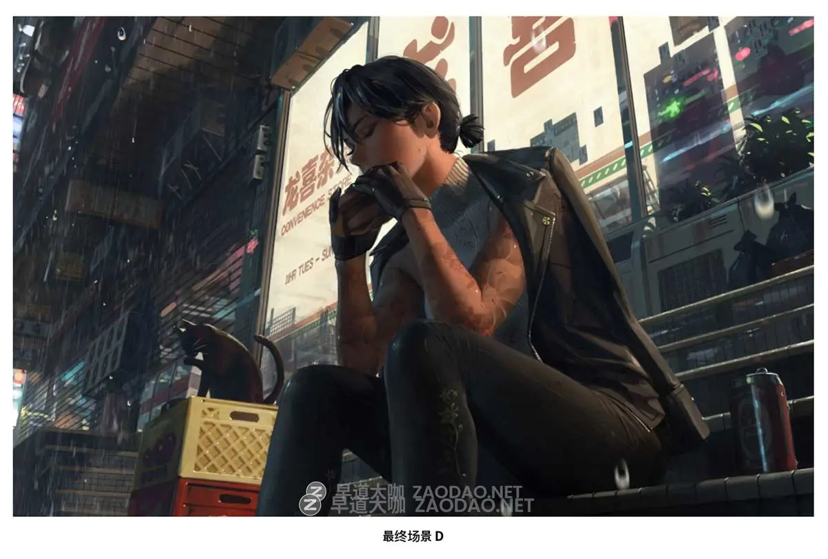 PS电影场景原画视觉概念插画全流程大师班绘画教程 中英文字幕 Master Class: Cinematic Illustrations插图9 PS电影场景原画视觉概念插画全流程大师班绘画教程 中英文字幕 Master Class: Cinematic Illustrations插图9