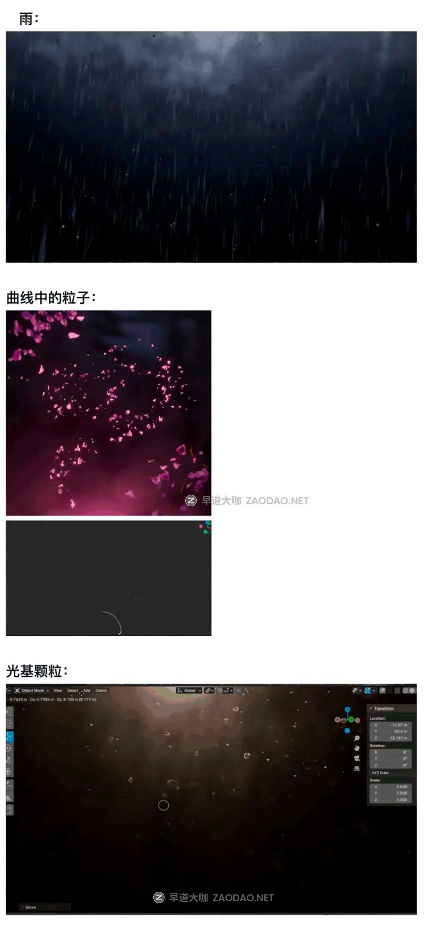 视觉冲击火焰闪电火花灰尘碎片花瓣树叶魔法特效Blender资产预设 Omega Particle FX v0.3 for Blender插图16 视觉冲击火焰闪电火花灰尘碎片花瓣树叶魔法特效Blender资产预设 Omega Particle FX v0.3 for Blender插图16