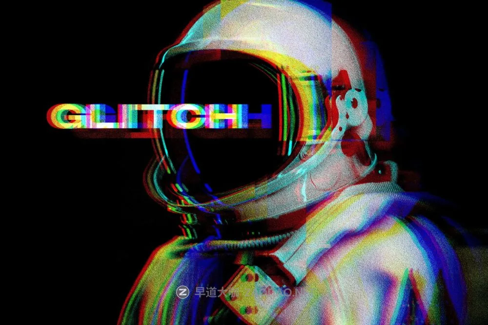 故障颗粒屏幕像素照片效果ps特效滤镜样机 Grainy Glitch Photo Effect插图 故障颗粒屏幕像素照片效果ps特效滤镜样机 Grainy Glitch Photo Effect插图