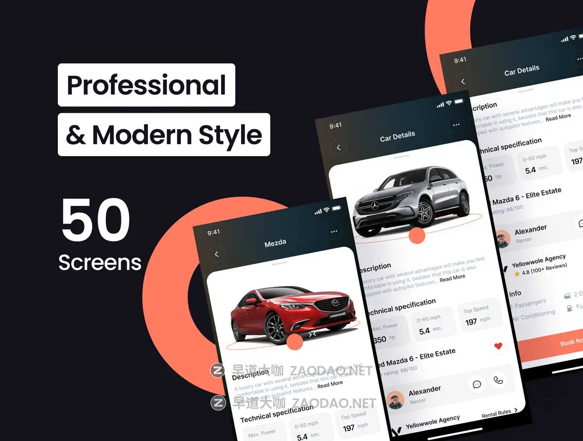 50屏高级现代汽车租赁租车共享汽车APP软件UI界面设计Figma模板素材 Premcar – Premium Car Rent App插图1 50屏高级现代汽车租赁租车共享汽车APP软件UI界面设计Figma模板素材 Premcar – Premium Car Rent App插图1