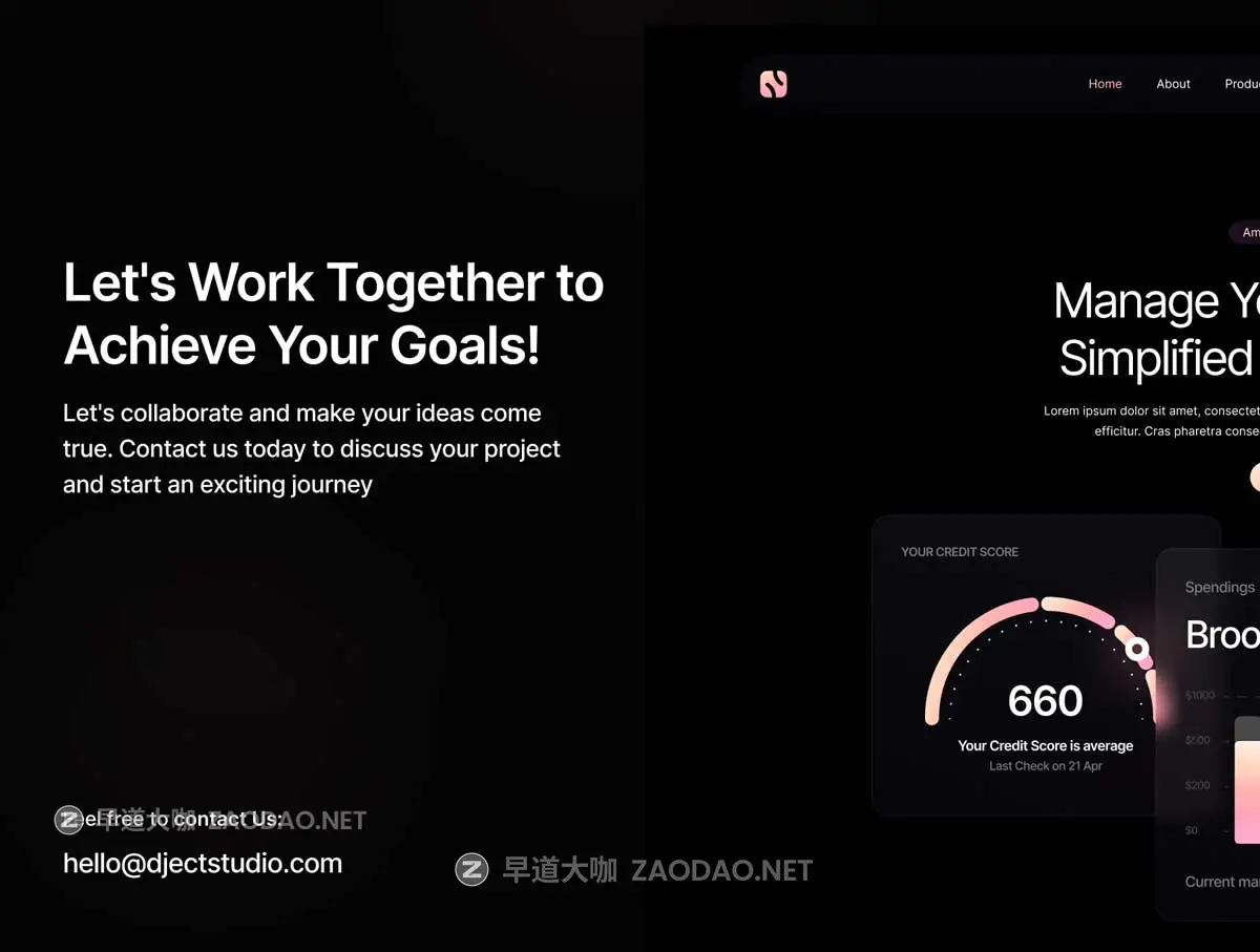 黑化风响应式SaaS服务平台网站WEB UI界面设计Figma/Sketch格式模板素材 Saas Website Template插图2 黑化风响应式SaaS服务平台网站WEB UI界面设计Figma/Sketch格式模板素材 Saas Website Template插图2