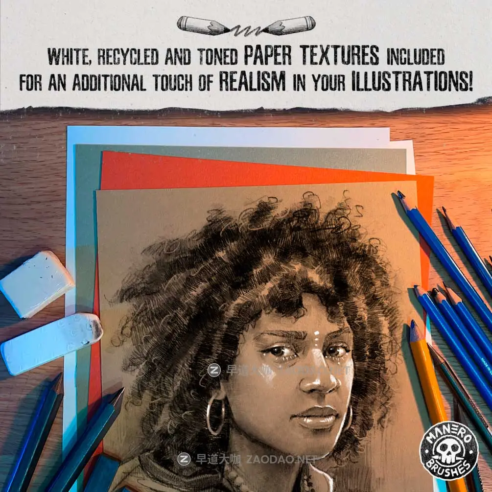 44款传统素描铅笔炭笔手绘线条阴影纹理绘画效果procreate笔刷画笔素材 Pencilmania: A Spectacular Graphite Brush Set for Procreate插图1 44款传统素描铅笔炭笔手绘线条阴影纹理绘画效果procreate笔刷画笔素材 Pencilmania: A Spectacular Graphite Brush Set for Procreate插图1