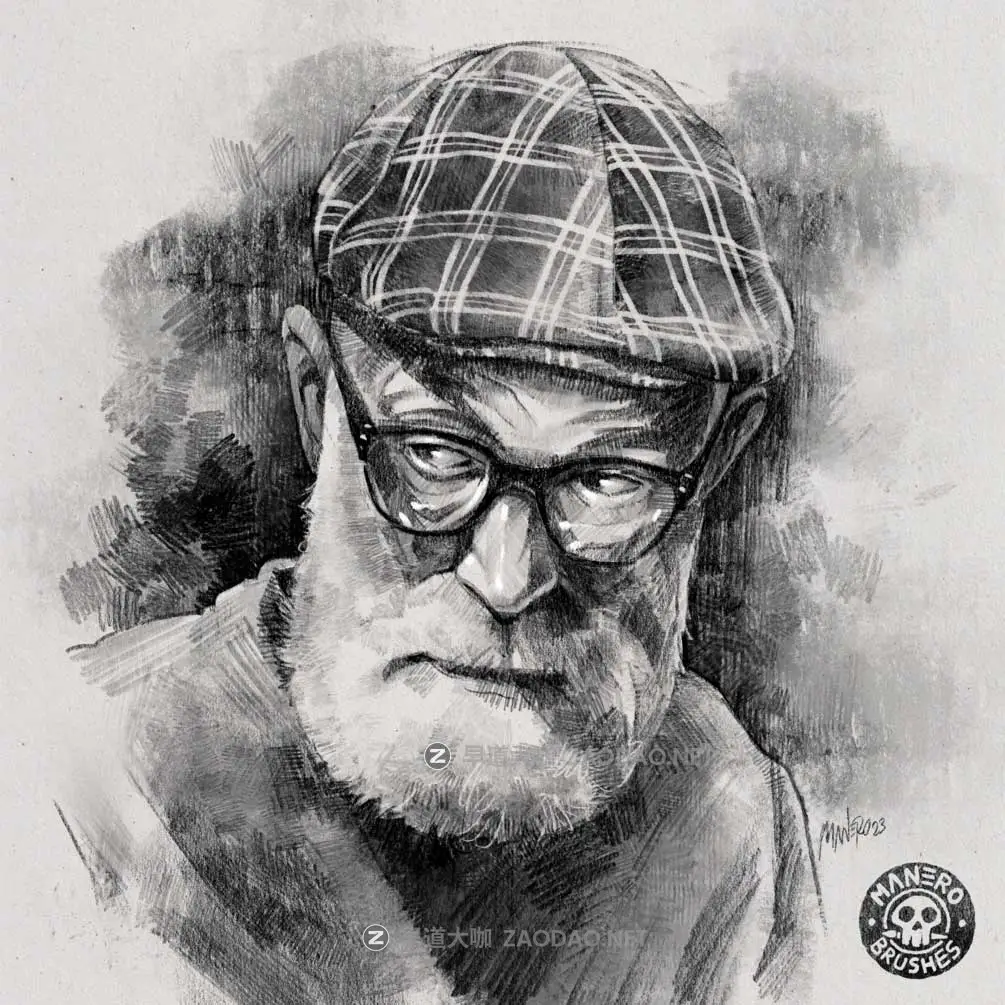 44款传统素描铅笔炭笔手绘线条阴影纹理绘画效果procreate笔刷画笔素材 Pencilmania: A Spectacular Graphite Brush Set for Procreate插图6 44款传统素描铅笔炭笔手绘线条阴影纹理绘画效果procreate笔刷画笔素材 Pencilmania: A Spectacular Graphite Brush Set for Procreate插图6