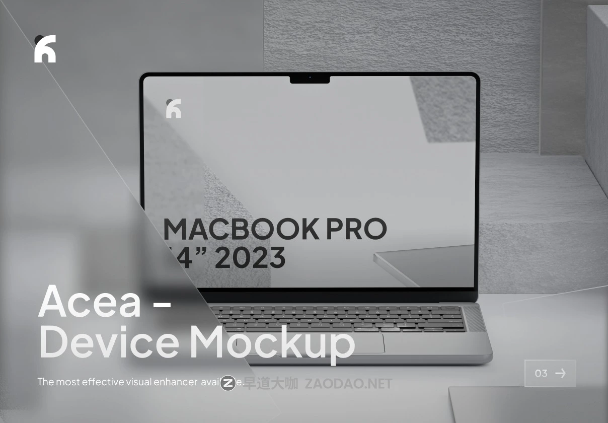 现代工业风网站web ui界面设计苹果MacBook Pro笔记本电脑展示贴图PSD样机 Acea – Macbook Pro Mockups插图 现代工业风网站web ui界面设计苹果MacBook Pro笔记本电脑展示贴图PSD样机 Acea – Macbook Pro Mockups插图