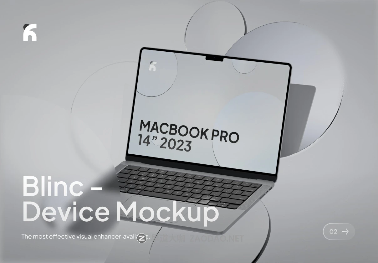 高级灰背景网站web ui设计Ps展示效果图苹果MacBook Pro笔记本电脑贴图样机 Blinc – Macbook Pro Gray Mockups插图 高级灰背景网站web ui设计Ps展示效果图苹果MacBook Pro笔记本电脑贴图样机 Blinc – Macbook Pro Gray Mockups插图