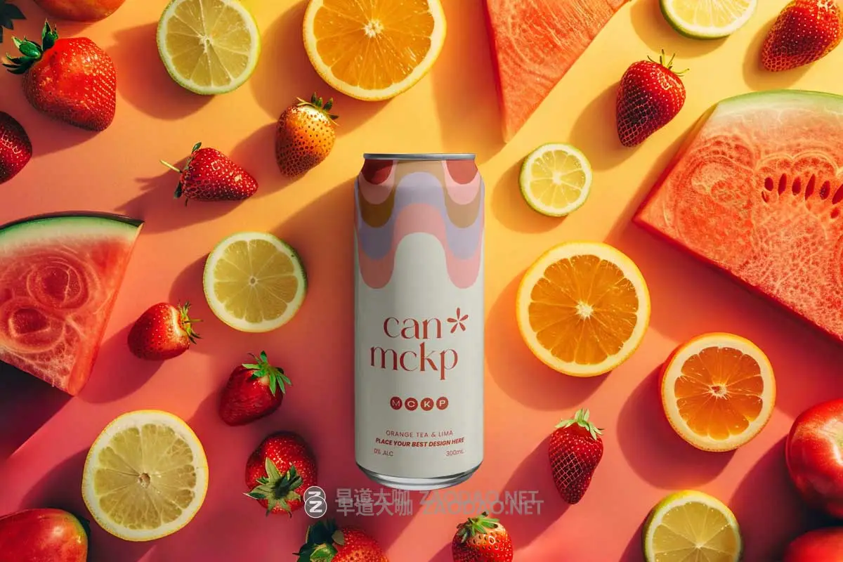 10款时尚创意听装果汁啤酒苏打水金属罐易拉罐设计展示PS贴图样机模板素材 Elongated Can Drink Mockup Vol 1插图3 10款时尚创意听装果汁啤酒苏打水金属罐易拉罐设计展示PS贴图样机模板素材 Elongated Can Drink Mockup Vol 1插图3