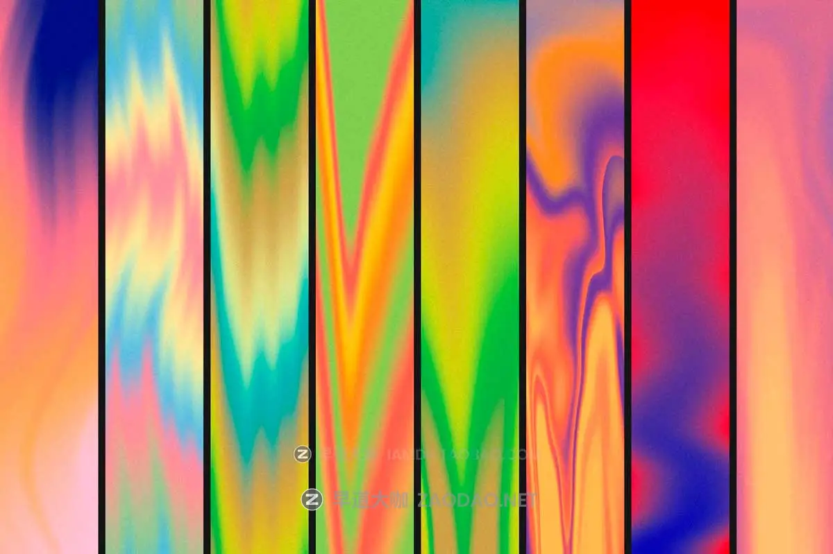 潮流渐变扭曲热像仪模糊颗粒肌理效果社交媒体海报背景图设计素材 Flowy Gradients Social Media Backgrounds插图2 潮流渐变扭曲热像仪模糊颗粒肌理效果社交媒体海报背景图设计素材 Flowy Gradients Social Media Backgrounds插图2