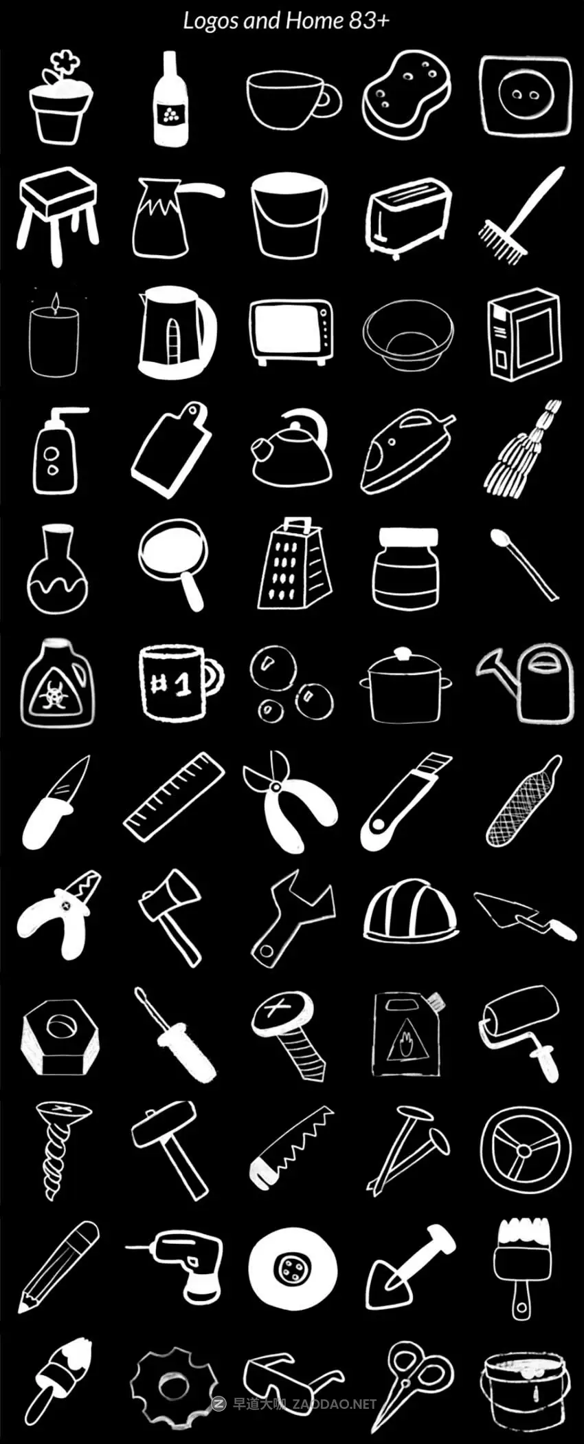 AE脚本 创意手绘涂鸦线条符号表情数字图形字母视频叠加特效素材 Hand Drawn Constructor插图7 AE脚本 创意手绘涂鸦线条符号表情数字图形字母视频叠加特效素材 Hand Drawn Constructor插图7