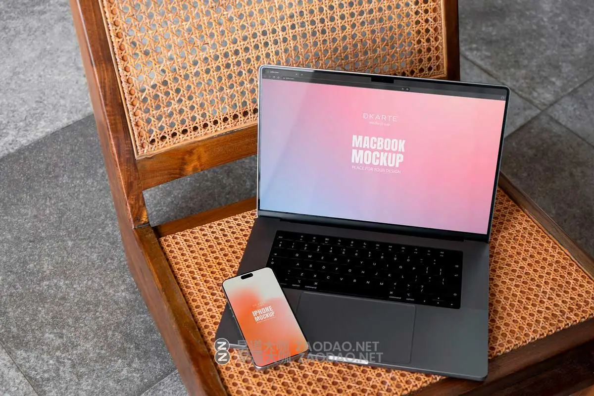 12款优雅真实网站UI界面设计展示苹果MacBook电脑iPhone手机贴图PSD样机模板 Laptop and Phone Mockups插图9 12款优雅真实网站UI界面设计展示苹果MacBook电脑iPhone手机贴图PSD样机模板 Laptop and Phone Mockups插图9