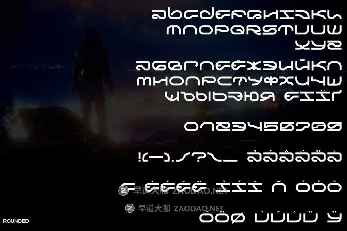 未来科幻赛博朋克先锋机能机甲视觉海报标题LOGO设计无衬线英文字体安装包 Neocore – Tech Font插图3 未来科幻赛博朋克先锋机能机甲视觉海报标题LOGO设计无衬线英文字体安装包 Neocore – Tech Font插图3