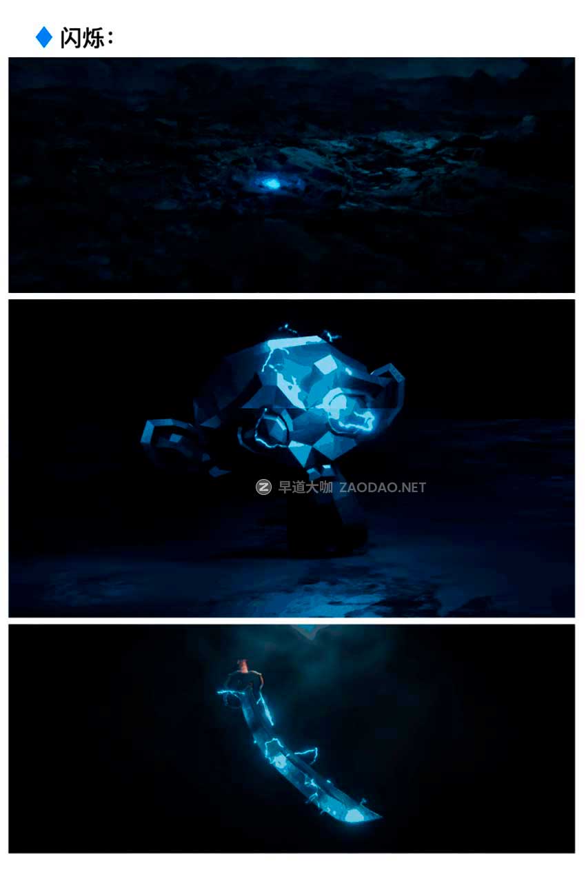 视觉冲击火焰闪电火花灰尘碎片花瓣树叶魔法特效Blender资产预设 Omega Particle FX v0.3 for Blender插图6