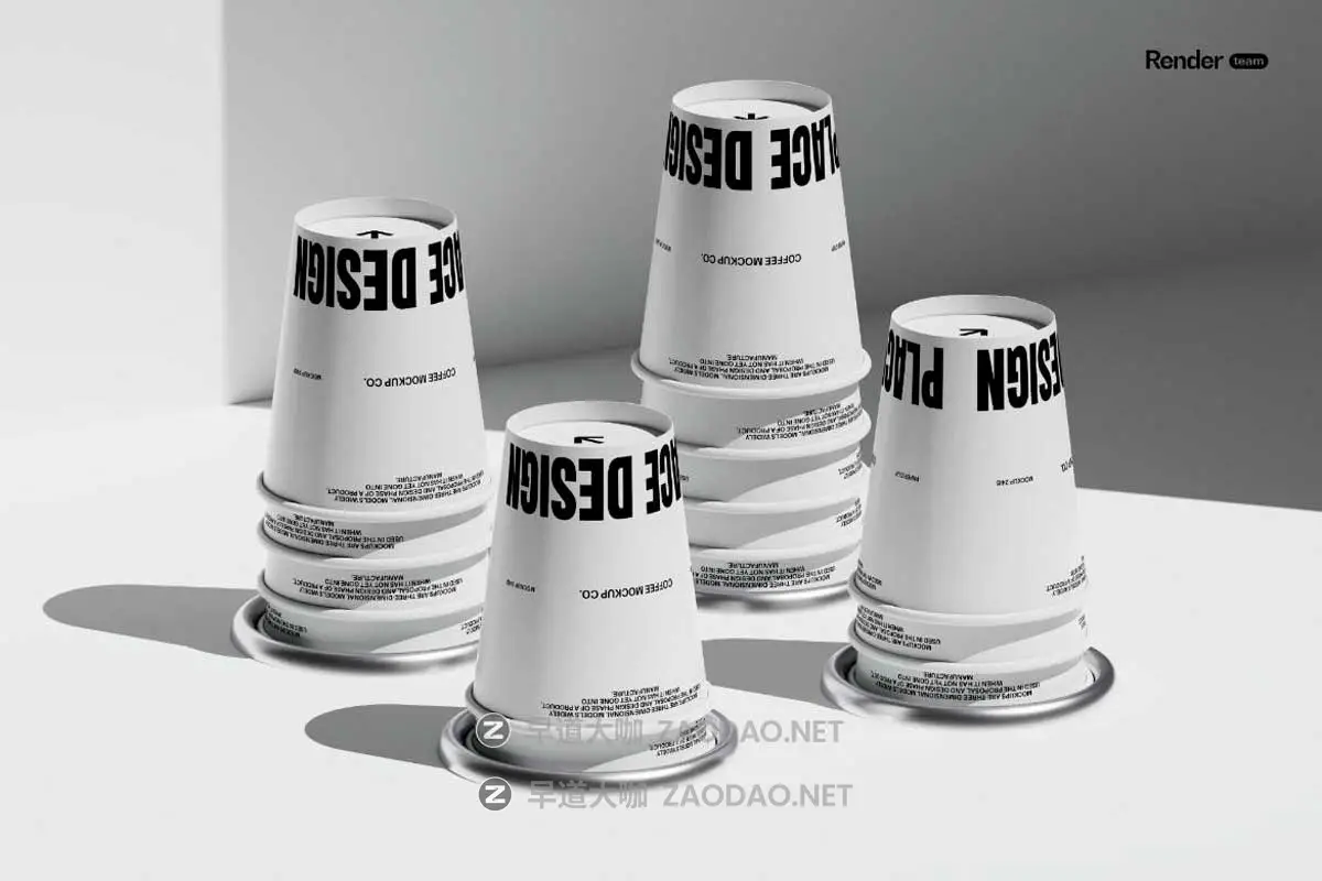 6款多角度欧美风简约外卖纸杯咖啡杯VI贴图PSD样机MOCKUP模板素材 Paper Cup Mockup Set插图7 6款多角度欧美风简约外卖纸杯咖啡杯VI贴图PSD样机MOCKUP模板素材 Paper Cup Mockup Set插图7