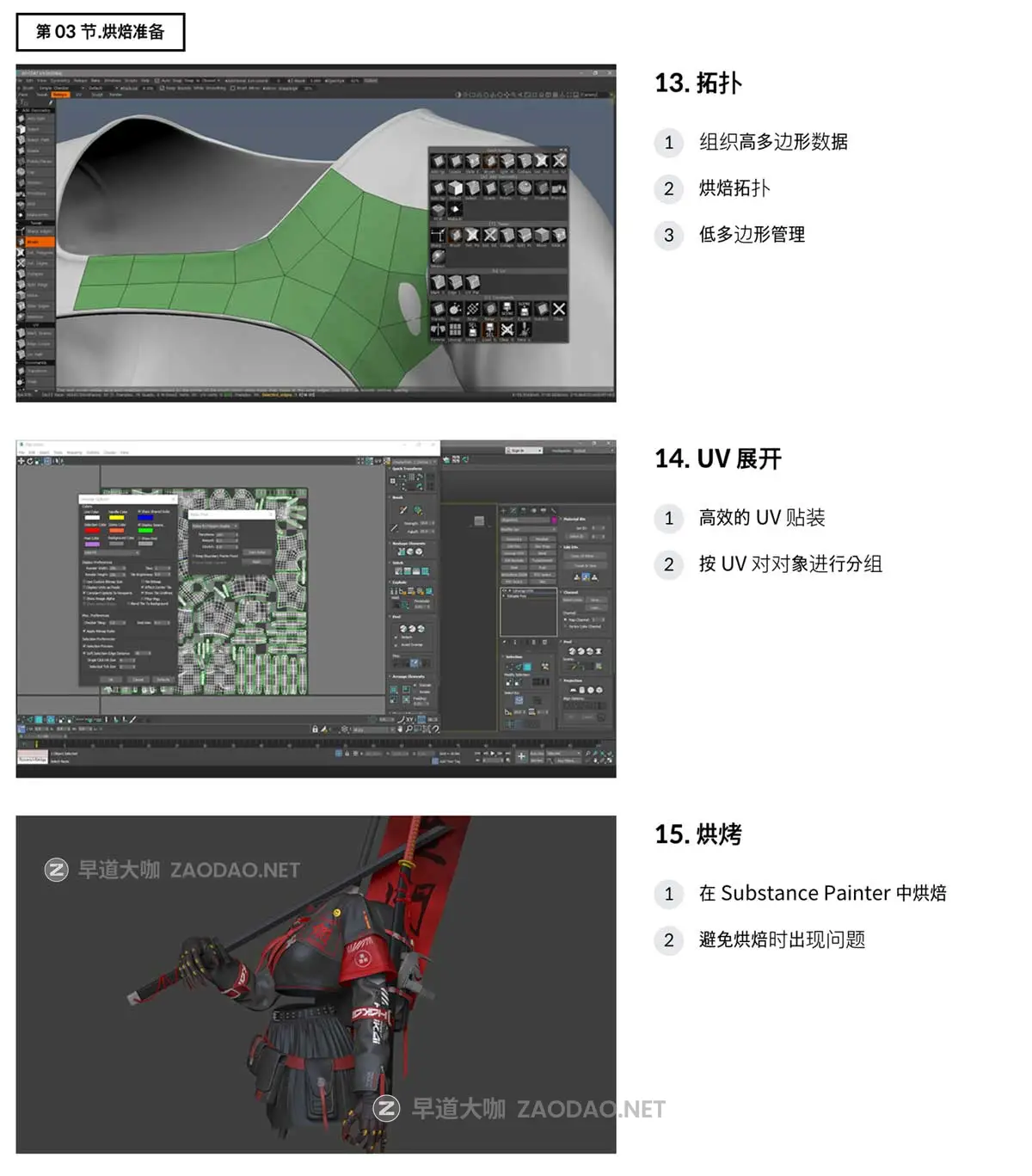 三维半真实人物游戏角色雕刻建模材质制作3DS MAX+ZB教程 中文字幕 Creating Fantasy-Stylized Characters: Streamlining the Modeling Workflow插图13 三维半真实人物游戏角色雕刻建模材质制作3DS MAX+ZB教程 中文字幕 Creating Fantasy-Stylized Characters: Streamlining the Modeling Workflow插图13