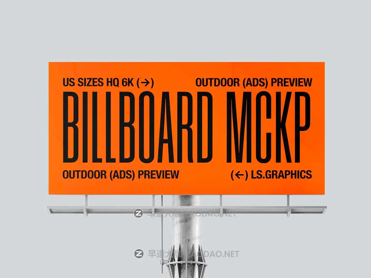 23款国外高级逼真户外广告牌大牌海报设计PS贴图样机模板素材 Billboards Mockups插图24 23款国外高级逼真户外广告牌大牌海报设计PS贴图样机模板素材 Billboards Mockups插图24