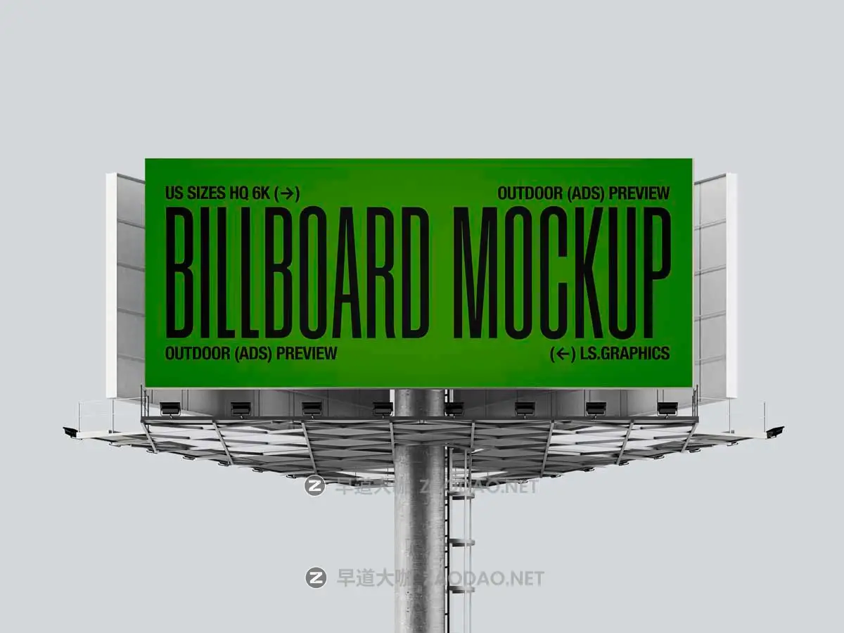 23款国外高级逼真户外广告牌大牌海报设计PS贴图样机模板素材 Billboards Mockups插图18 23款国外高级逼真户外广告牌大牌海报设计PS贴图样机模板素材 Billboards Mockups插图18
