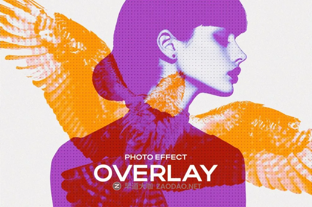 复古怀旧双色调Riso印刷照片效果PS特效滤镜样机 Halftone Mix Overlay Photo Effect插图 复古怀旧双色调Riso印刷照片效果PS特效滤镜样机 Halftone Mix Overlay Photo Effect插图