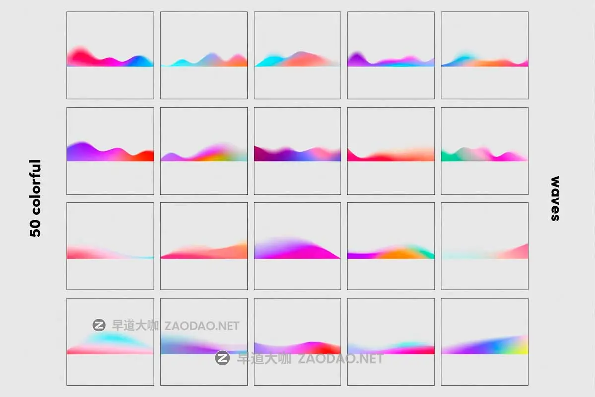 50款创意未来科技弥散光渐变颗粒噪点潮流炫彩背景图片PS/JPG格式素材 CHROMA Grainy Gradient Waves插图7 50款创意未来科技弥散光渐变颗粒噪点潮流炫彩背景图片PS/JPG格式素材 CHROMA Grainy Gradient Waves插图7