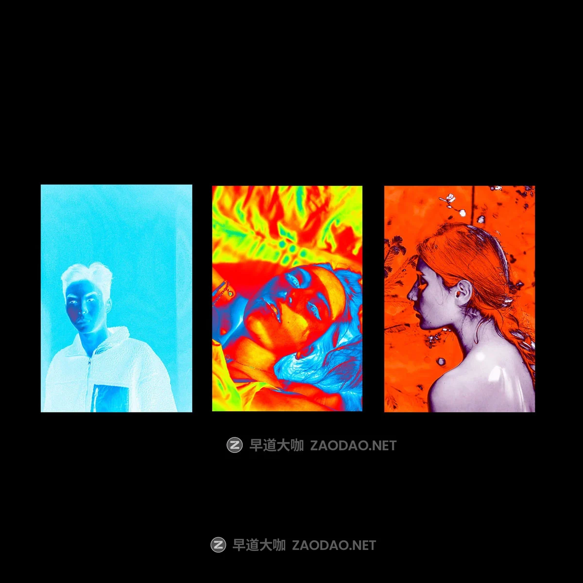 120+款未来主义酸性炫彩热像仪抽象潮流渐变PS色板色彩预设设计素材 Gradient Map Pack插图5 120+款未来主义酸性炫彩热像仪抽象潮流渐变PS色板色彩预设设计素材 Gradient Map Pack插图5