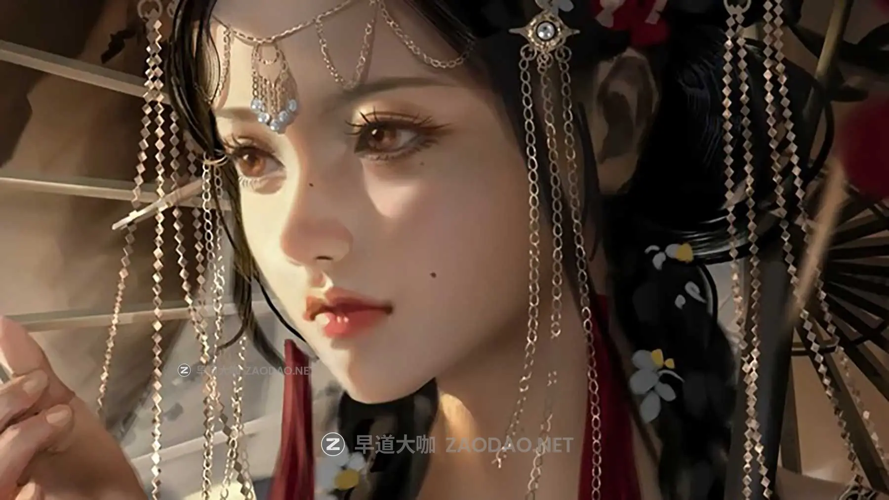 专业基础到高级分步人物角色面部着色PS绘画教程 中文字幕 Step-by-Step Face Coloring from Basic to Advanced插图1 专业基础到高级分步人物角色面部着色PS绘画教程 中文字幕 Step-by-Step Face Coloring from Basic to Advanced插图1