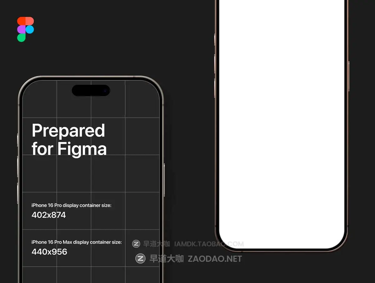 真实APP UI界面设计苹果iPhone 16 Pro手机展示效果图Figma样机模板素材 iPhone 16 Pro & Pro Max Figma mockups插图2 真实APP UI界面设计苹果iPhone 16 Pro手机展示效果图Figma样机模板素材 iPhone 16 Pro & Pro Max Figma mockups插图2