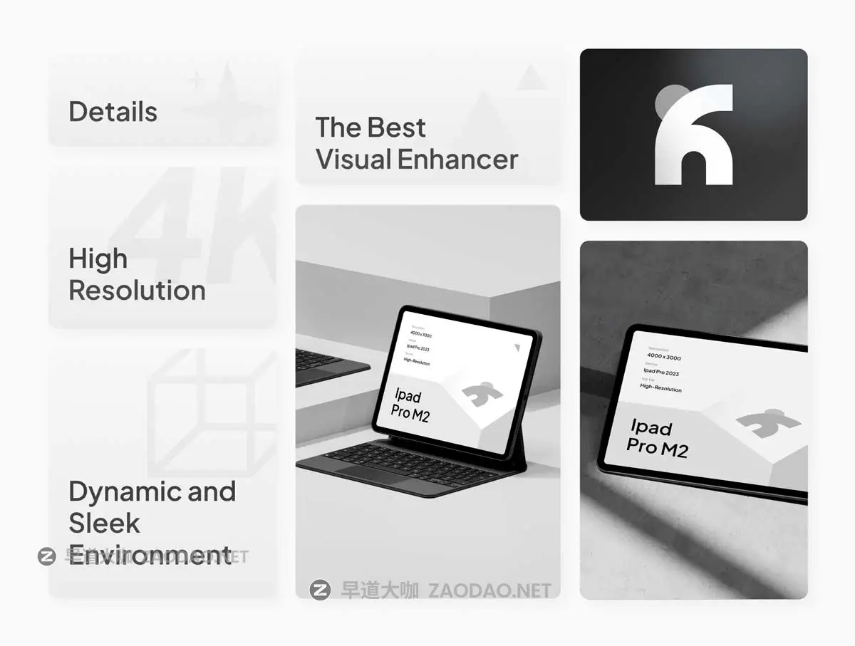 极简工业风APP界面设计展示苹果iPad Pro M2贴图样机PSD模板素材 Keunx – iPad Pro M2 Mockups插图5 极简工业风APP界面设计展示苹果iPad Pro M2贴图样机PSD模板素材 Keunx – iPad Pro M2 Mockups插图5