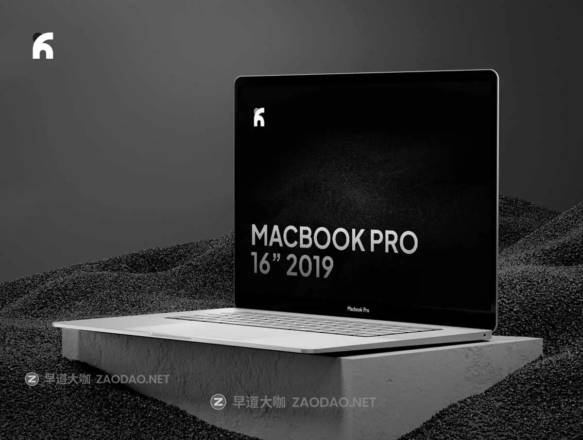 暗黑混凝土背景苹果MacBook Pro 16寸笔记本电脑贴图样机PSD模板素材 Pasiere – Macbook Pro Sand Mockups插图3 暗黑混凝土背景苹果MacBook Pro 16寸笔记本电脑贴图样机PSD模板素材 Pasiere – Macbook Pro Sand Mockups插图3