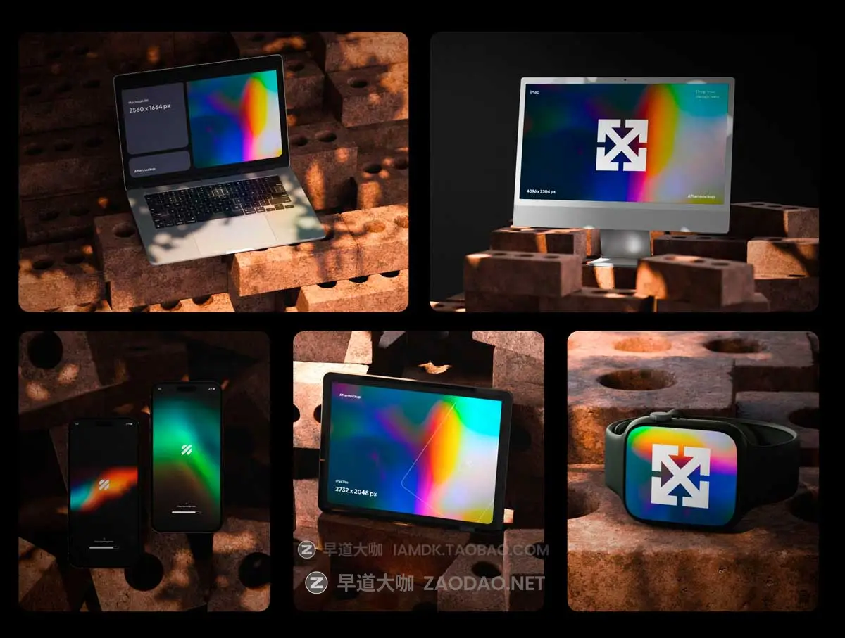 23款高级iPhone手机MacBook电脑iPad平板iWatch手表展示效果图PSD样机模板素材 Apple Devices Mockups Bricy插图7 23款高级iPhone手机MacBook电脑iPad平板iWatch手表展示效果图PSD样机模板素材 Apple Devices Mockups Bricy插图7