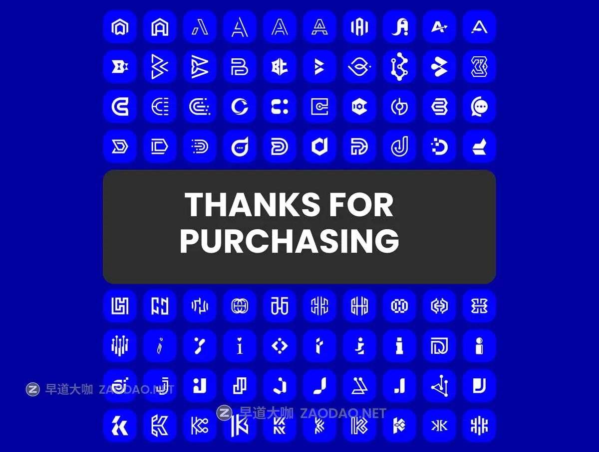 4000+款创意字母抽象符号几何图形LOGO图标设计AI/Figma/XD矢量素材 Mega Logo Collection插图5 4000+款创意字母抽象符号几何图形LOGO图标设计AI/Figma/XD矢量素材 Mega Logo Collection插图5