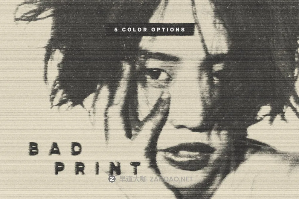 复古扭曲彩色打印复印照片效果ps特效滤镜样机 Distorted Colorful Scan Photo Effect插图 复古扭曲彩色打印复印照片效果ps特效滤镜样机 Distorted Colorful Scan Photo Effect插图