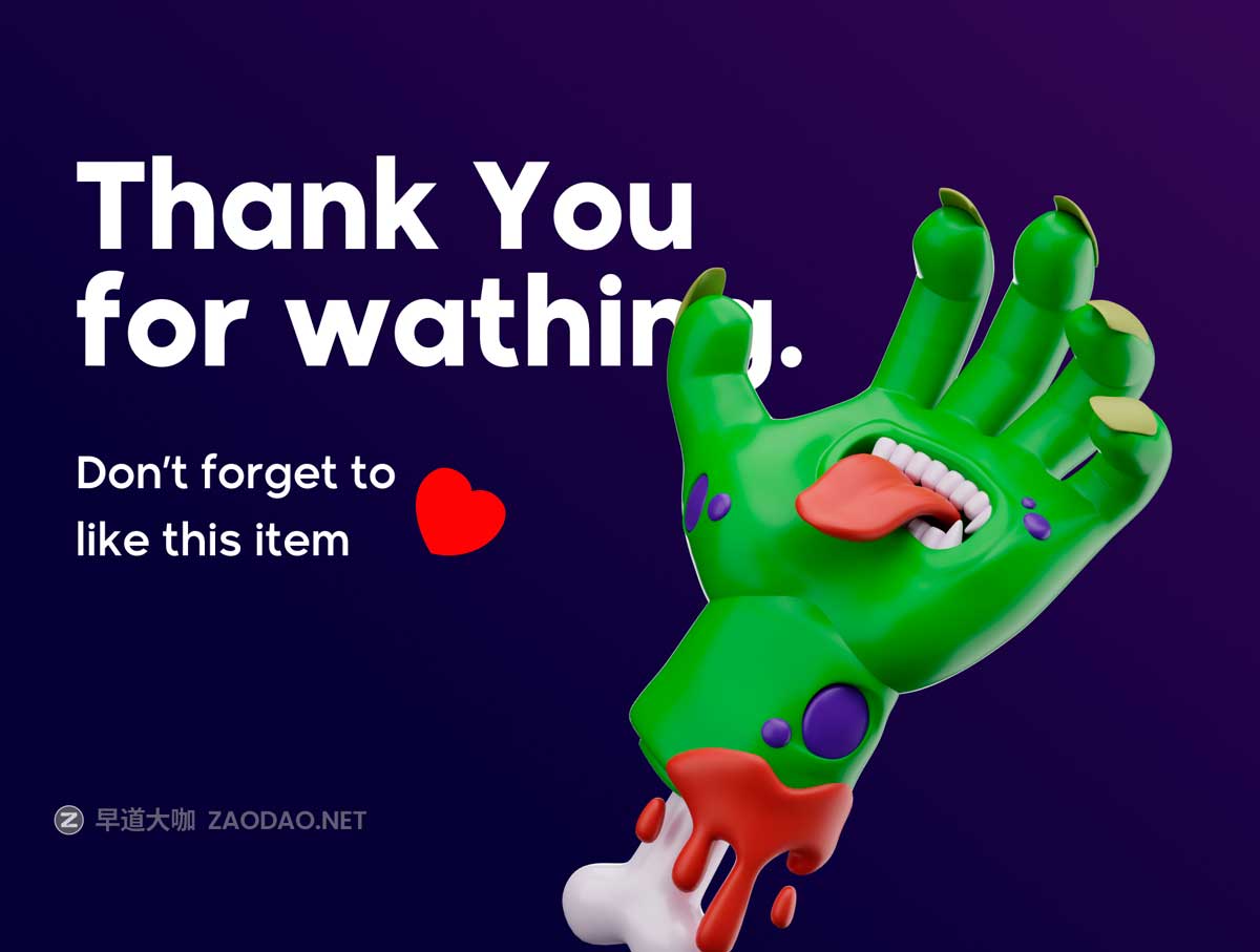 20款卡通趣味恐怖万圣节骷髅南瓜3D图标Icons设计Blender/PNG/OBJ/FBX格式素材 Halloween and Horror 3D Icon Pack插图3 20款卡通趣味恐怖万圣节骷髅南瓜3D图标Icons设计Blender/PNG/OBJ/FBX格式素材 Halloween and Horror 3D Icon Pack插图3