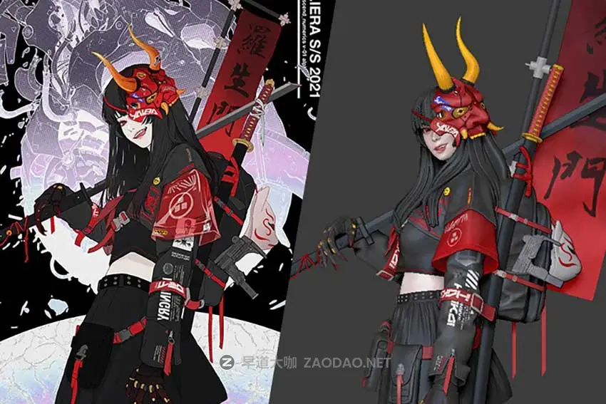 三维半真实人物游戏角色雕刻建模材质制作3DS MAX+ZB教程 中文字幕 Creating Fantasy-Stylized Characters: Streamlining the Modeling Workflow插图2 三维半真实人物游戏角色雕刻建模材质制作3DS MAX+ZB教程 中文字幕 Creating Fantasy-Stylized Characters: Streamlining the Modeling Workflow插图2