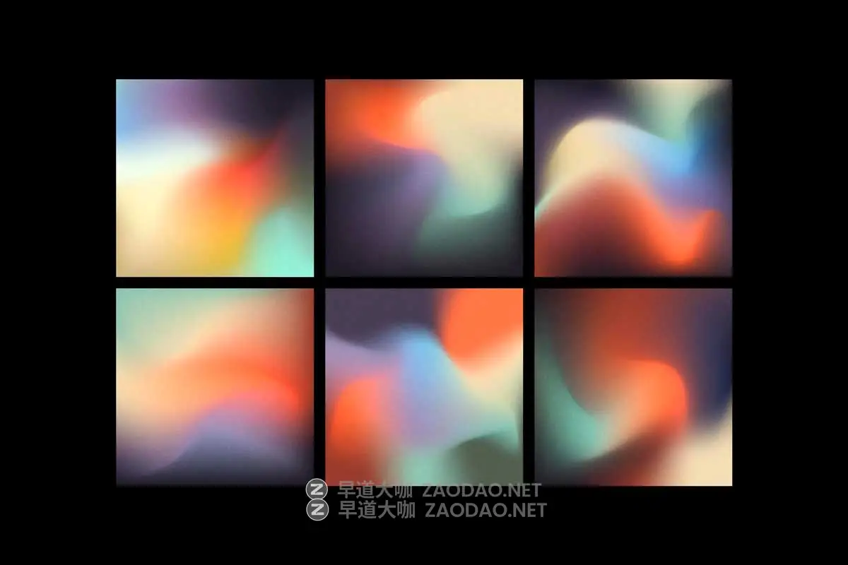 12款超现实主义渐变颗粒粒状模糊未来抽象高清PNG免抠背景图设计素材 Grainy Gradient Shapes Collection插图4 12款超现实主义渐变颗粒粒状模糊未来抽象高清PNG免抠背景图设计素材 Grainy Gradient Shapes Collection插图4