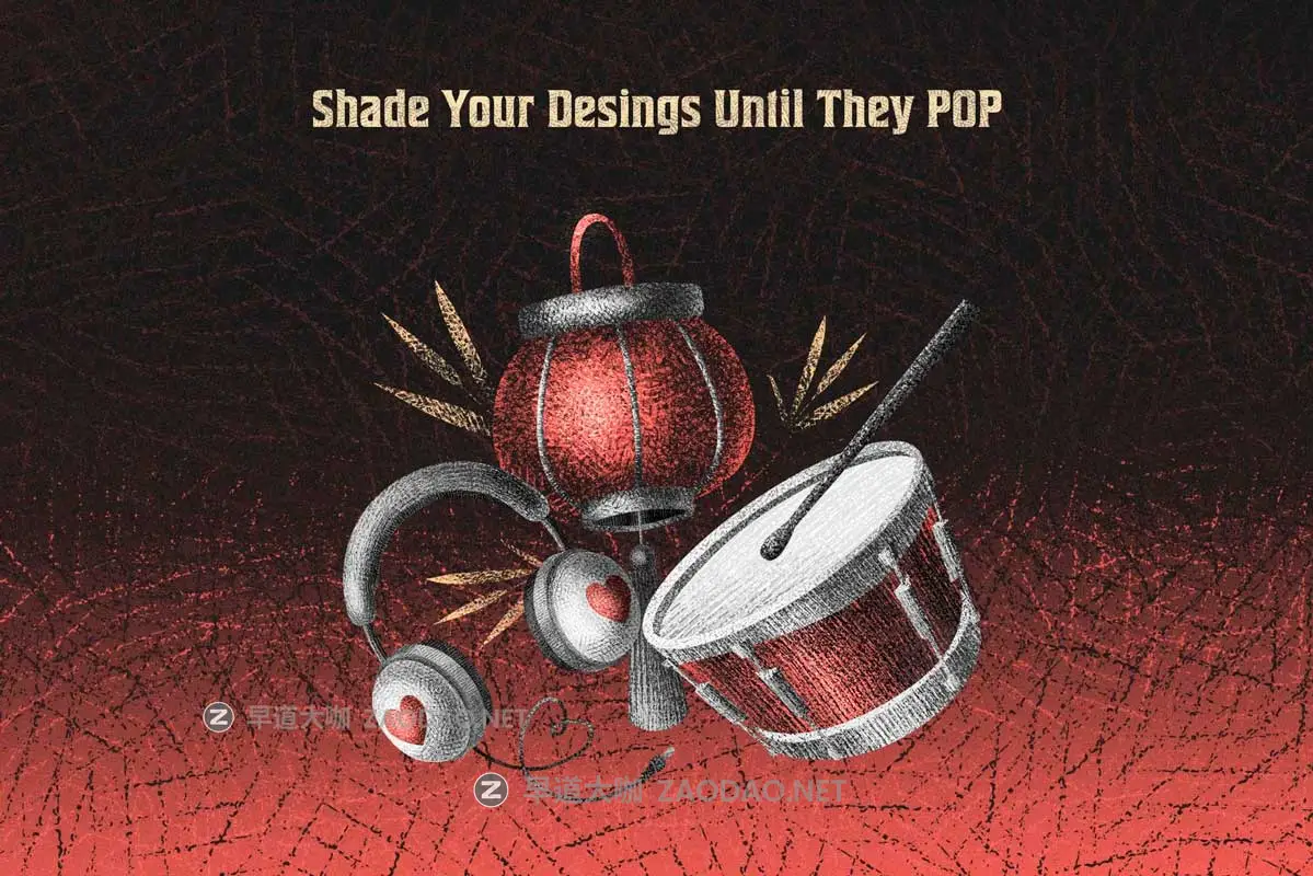 10款中国风艺术绘画手绘素描暗部阴影线条画笔插图插画Affinity Designer笔刷素材 Hatch Master Brushes for Affinity Designer插图9 10款中国风艺术绘画手绘素描暗部阴影线条画笔插图插画Affinity Designer笔刷素材 Hatch Master Brushes for Affinity Designer插图9