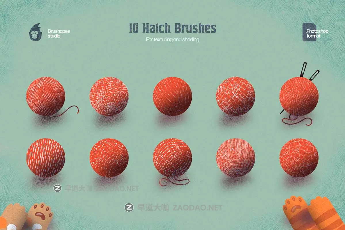 10款经典中国风插画点状铅笔素描阴影Ps笔刷画笔设计素材 Hatch Master Brushes for Photoshop插图6 10款经典中国风插画点状铅笔素描阴影Ps笔刷画笔设计素材 Hatch Master Brushes for Photoshop插图6