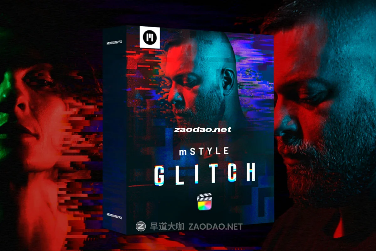 Fcpx插件 30组未来科幻赛博朋克科技感故障毛刺色差扭曲数据抖动标题动画叠加转场过渡特效 MotionVFX – mStyle Glitch插图 Fcpx插件 30组未来科幻赛博朋克科技感故障毛刺色差扭曲数据抖动标题动画叠加转场过渡特效 MotionVFX – mStyle Glitch插图