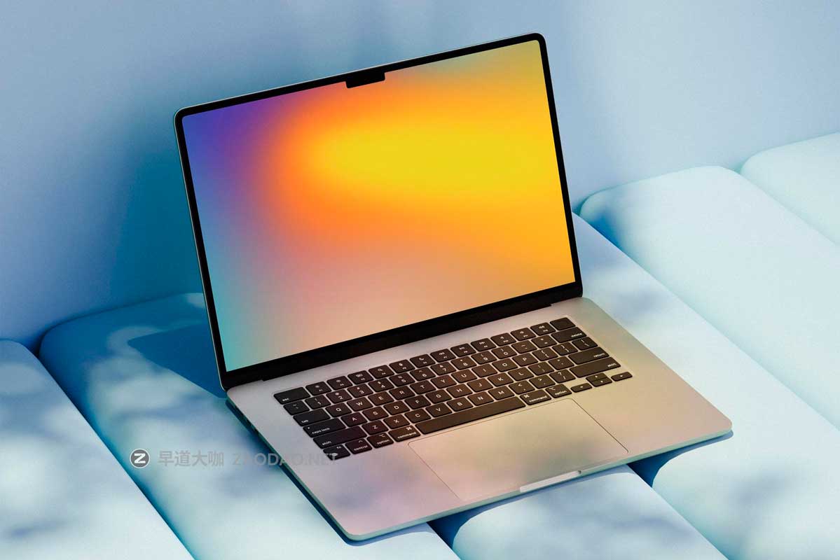 6款苹果MacBook Air笔记本电脑网站UI海报PS展示贴图样机MOCKUP模板 MacBook Air Mockup Set插图4