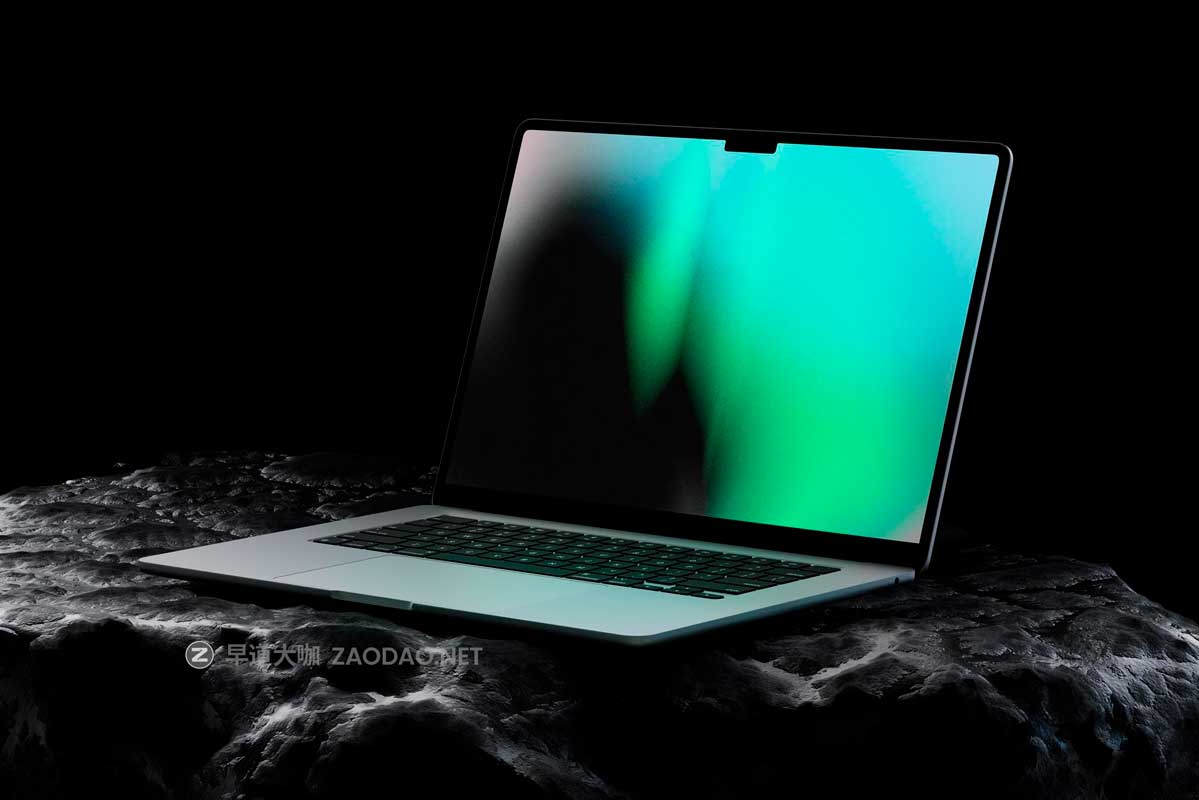 6款苹果MacBook Air笔记本电脑网站UI海报PS展示贴图样机MOCKUP模板 MacBook Air Mockup Set插图8