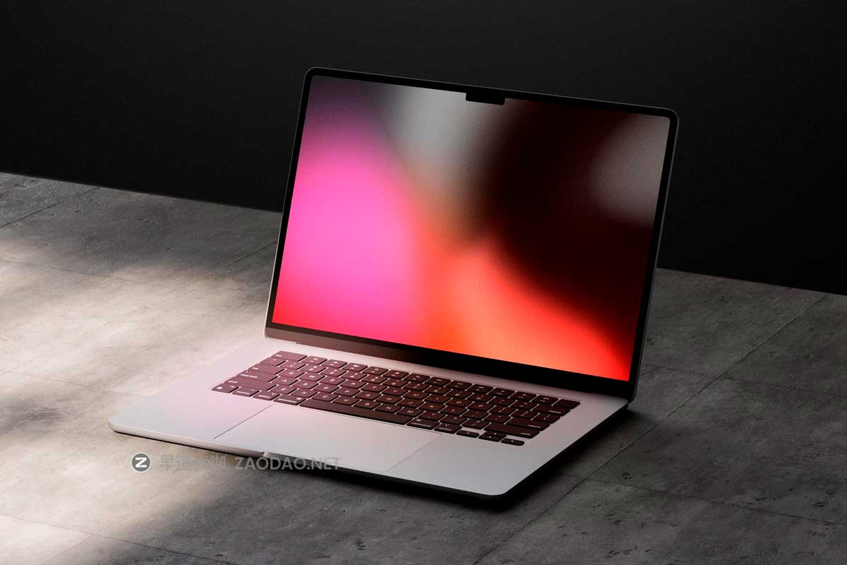6款苹果MacBook Air笔记本电脑网站UI海报PS展示贴图样机MOCKUP模板 MacBook Air Mockup Set插图12