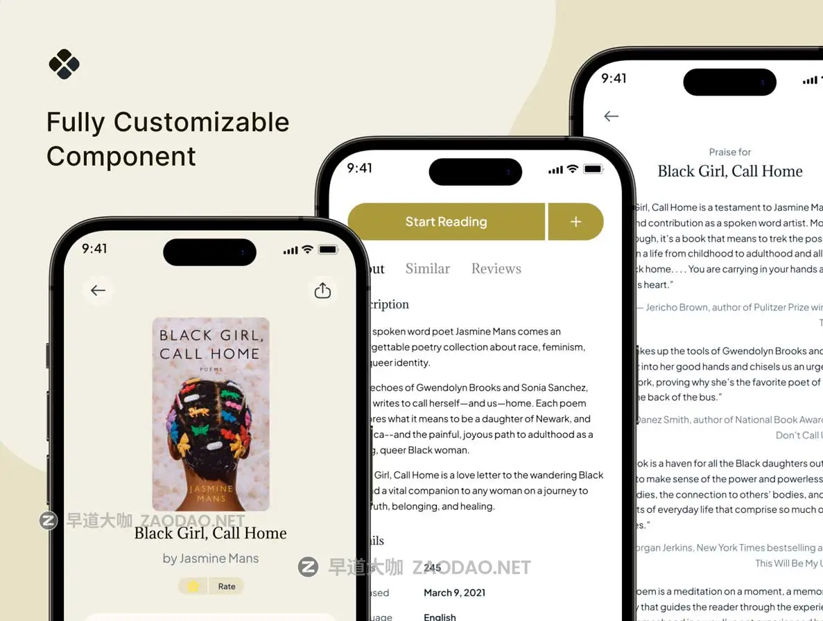 50+屏电子书小说阅读器书店APP软件UI界面设计Figma模板素材 Epicplot – Ebook and Novel Reader UI Kit Template插图3 50+屏电子书小说阅读器书店APP软件UI界面设计Figma模板素材 Epicplot – Ebook and Novel Reader UI Kit Template插图3