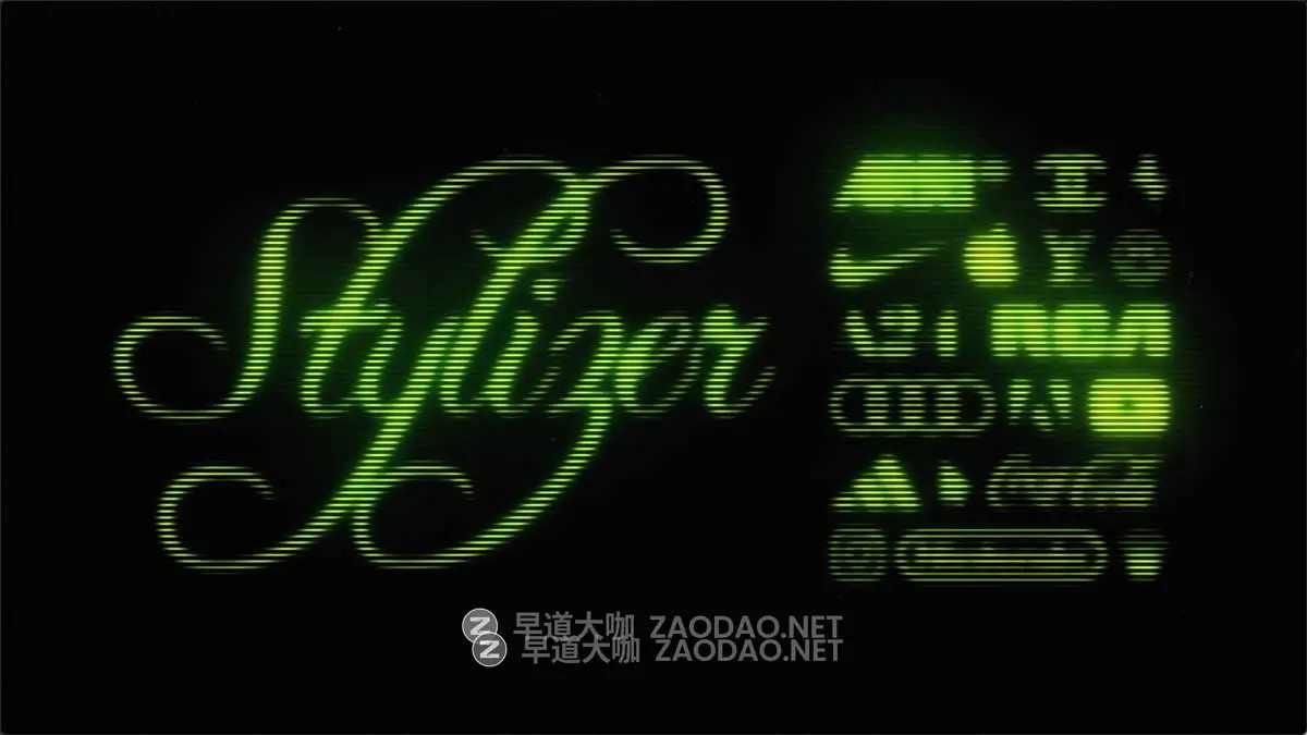 AE模板/PR预设 复古逼真CRT信号故障模拟滤镜徽标LOGO标题设计特效 Happy Editing – CRT STYLIZER插图3 AE模板/PR预设 复古逼真CRT信号故障模拟滤镜徽标LOGO标题设计特效 Happy Editing – CRT STYLIZER插图3