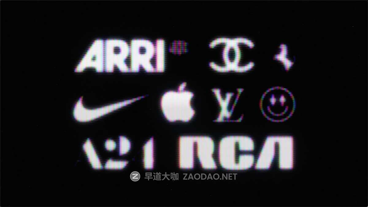 AE模板/PR预设 复古逼真CRT信号故障模拟滤镜徽标LOGO标题设计特效 Happy Editing – CRT STYLIZER插图4