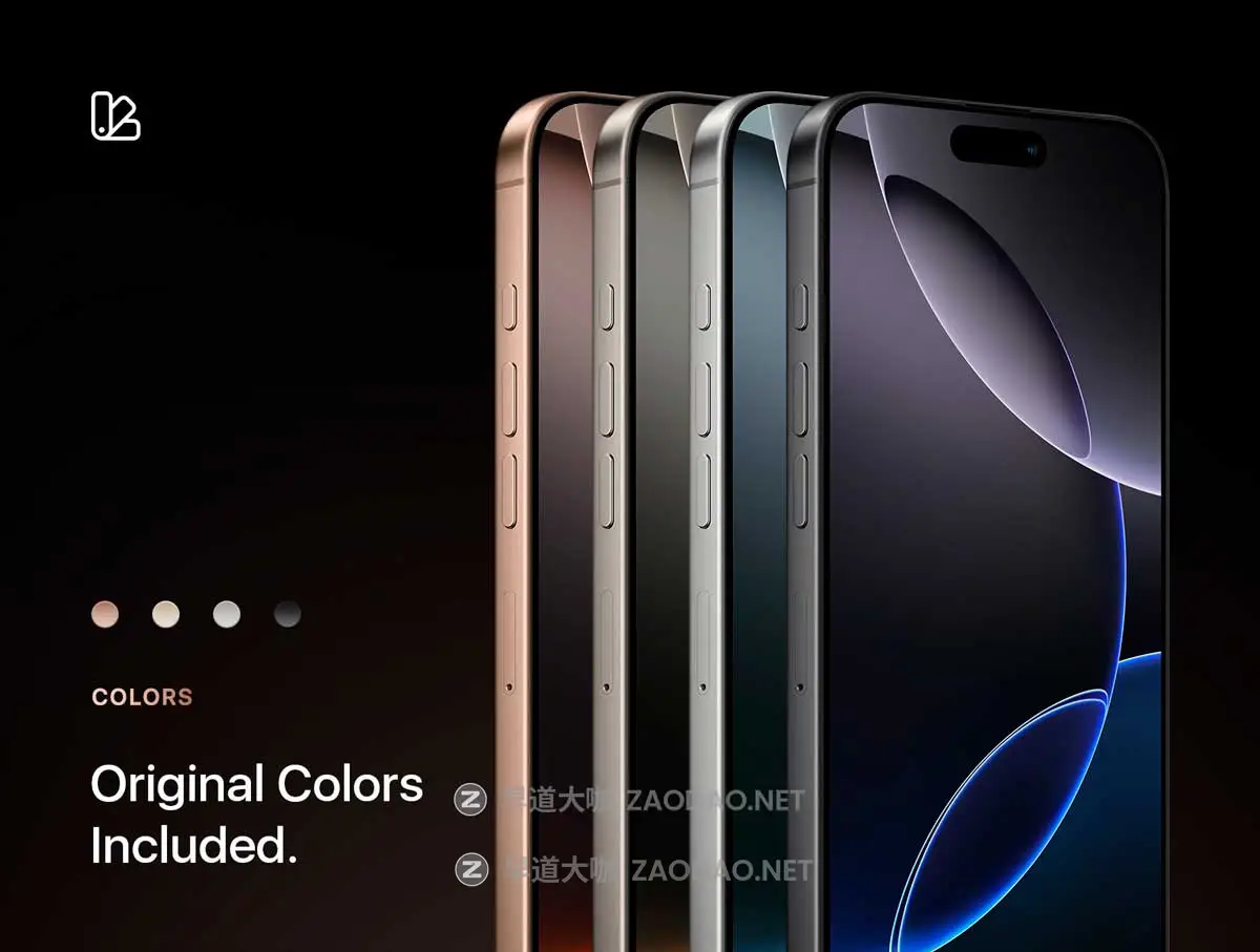 24款钛金属苹果iPhone 16 Pro手机UI广告设计展示贴图PSD样机MOCKUP模板 iPhone 16 Pro – 24 Mockups Scenes插图2 24款钛金属苹果iPhone 16 Pro手机UI广告设计展示贴图PSD样机MOCKUP模板 iPhone 16 Pro – 24 Mockups Scenes插图2